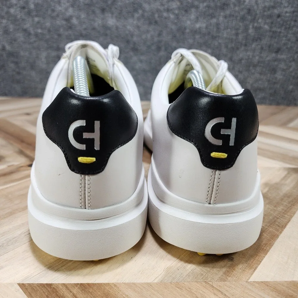 Cole Haan Golf Grand 360 Men's 11.5 White Leather Sneaker Athletic Shoes  C34305